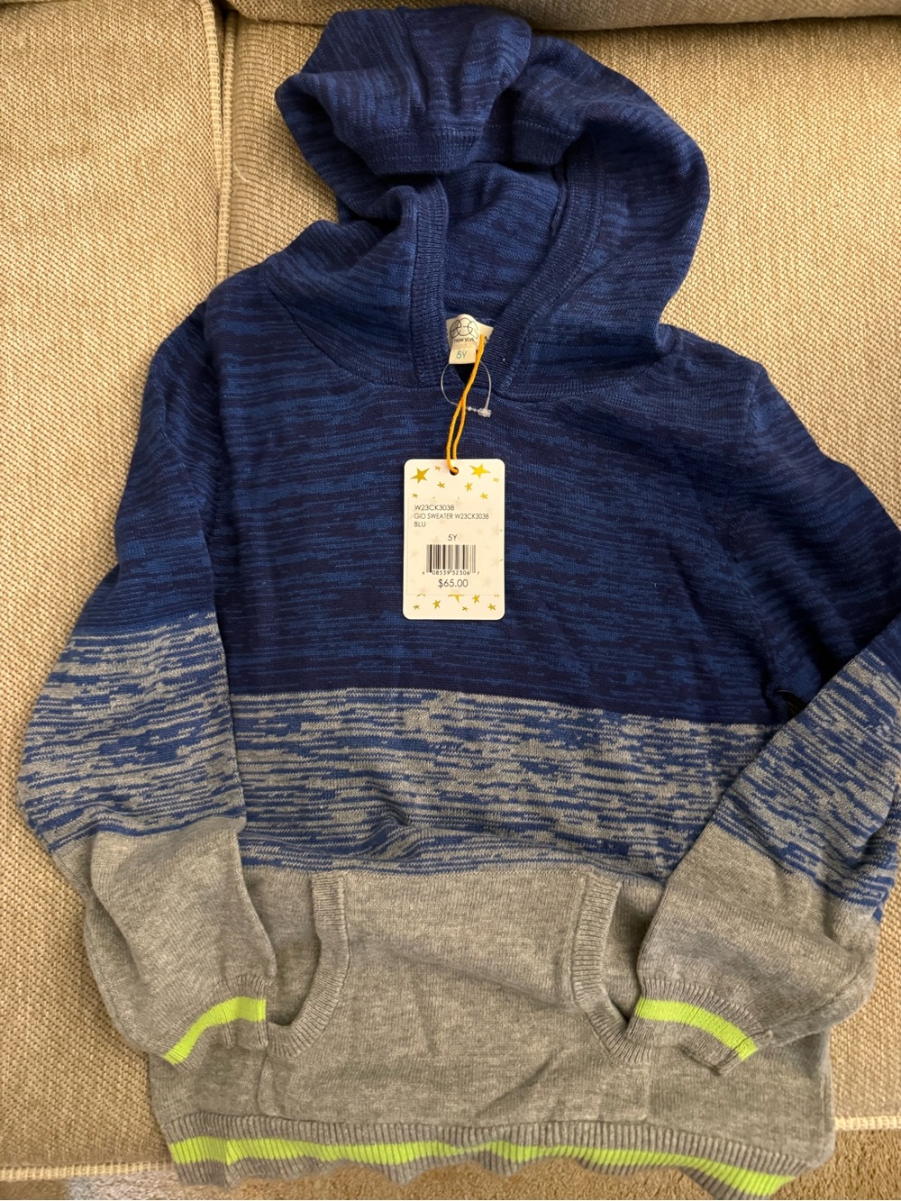 EGG New York Gio Sweater, size 5Y